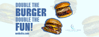 Burger Day Promo Facebook Cover