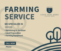 Farming Service Facebook Post