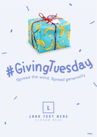 Quirky Giving Tuesday Flyer