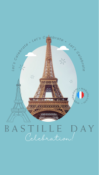 Let's Celebrate Bastille Facebook Story