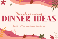 Thanksgiving Falling Leaves Pinterest Cover