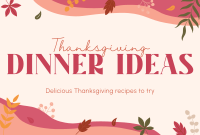 Thanksgiving Falling Leaves Pinterest Cover Image Preview