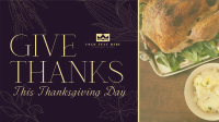 Holiday Thanksgiving Greeting Video