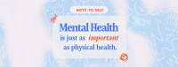 Mental Health Quote Facebook Cover