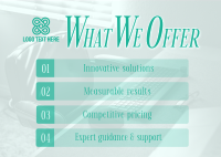 Business Service Offer Postcard Design