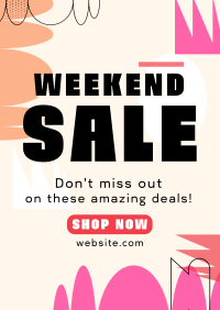 Weekend Sale Poster