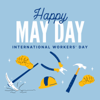 International Workers Day Linkedin Post