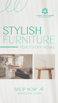 Stylish Furniture Store Facebook Story