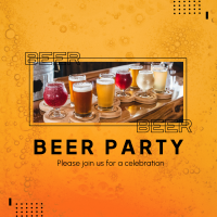 Beer Party Instagram Post Image Preview