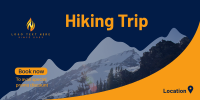 Hiking Trip Twitter Post Design