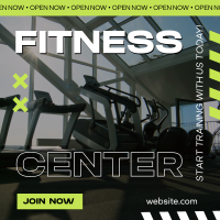 Fitness Training Center Instagram Post Image Preview