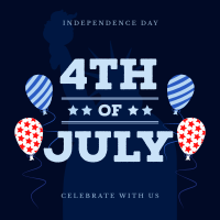 Celebrate Independence Linkedin Post Design