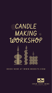 Candle Workshop Instagram Story