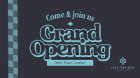 Vintage Grand Opening Facebook Event Cover