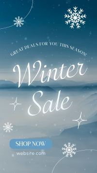 Winter Sale Facebook Story