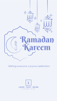 Ramadan Pen Stroke Facebook Story