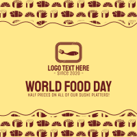 World Food Day for Seafood Restaurant Instagram Post Design