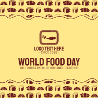 World Food Day for Seafood Restaurant Instagram Post