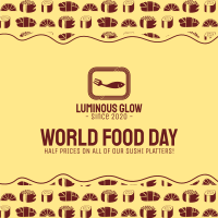 World Food Day for Seafood Restaurant Instagram Post