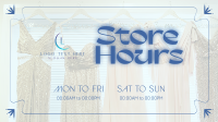 Sophisticated Shop Hours Facebook Event Cover