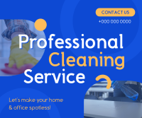 Spotless Cleaning Service Facebook Post