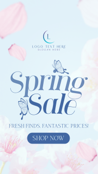 Fresh Spring Sale Instagram Reel Image Preview