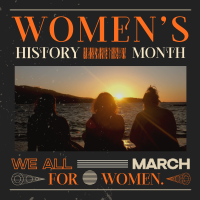 Women's History March Instagram Post