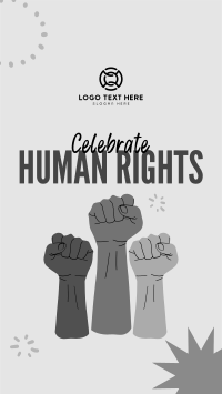 Celebrate Human rights Facebook Story