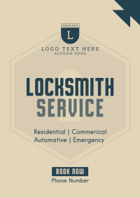 Locksmith Services Poster