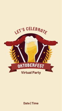 Celebrate Oktoberfest Facebook Story