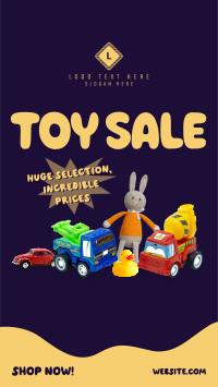 Huge Toy Sale Instagram Reel Image Preview