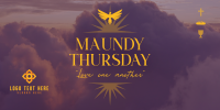 Holy Thursday Message Twitter Post