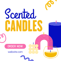 Scented Candles Instagram Post example 1