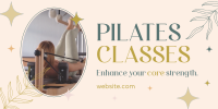 Pilates Classes Twitter Post