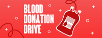 Blood Donation Drive Facebook Cover