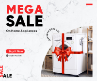 Washing Mega Sale Facebook Post