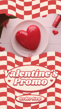 Retro Valentines Promo Instagram Story