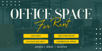 Corporate Office For Rent Twitter Post Design