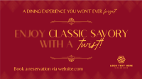 Classic Elegant Restaurant Animation
