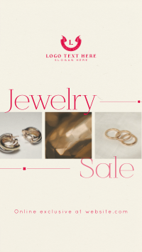 Luxurious Jewelry Sale Facebook Story