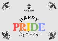 Pastel Pride Celebration Postcard