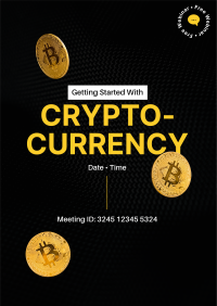 Cryptocurrency Webinar Poster