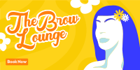 The Brow Lounge Twitter Post