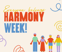 United Harmony Week Facebook Post