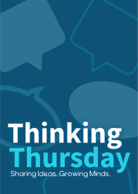 Minimalist Thinking Thursday Poster