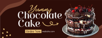 Chocolate Special Dessert Facebook Cover