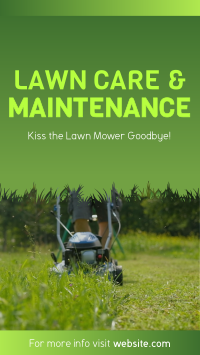 Lawn Care and Maintenance TikTok Video