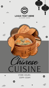 Oriental Cuisine Facebook Story