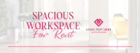 Spacious Space Rental Facebook Cover Design