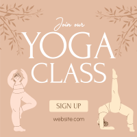 Zen Yoga Class Instagram Post Design